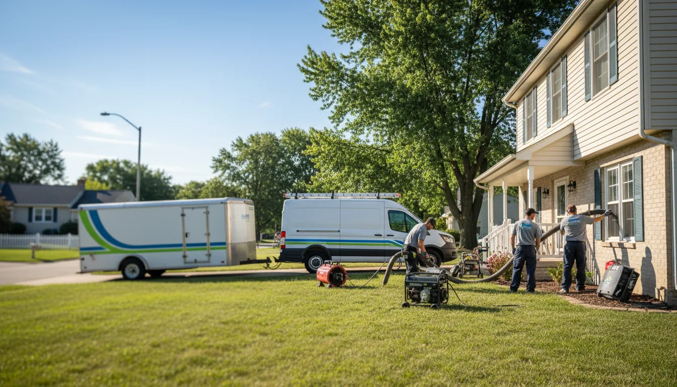 Flooded Basement Restoration And Cleanup With Repair in Deford, MI near me